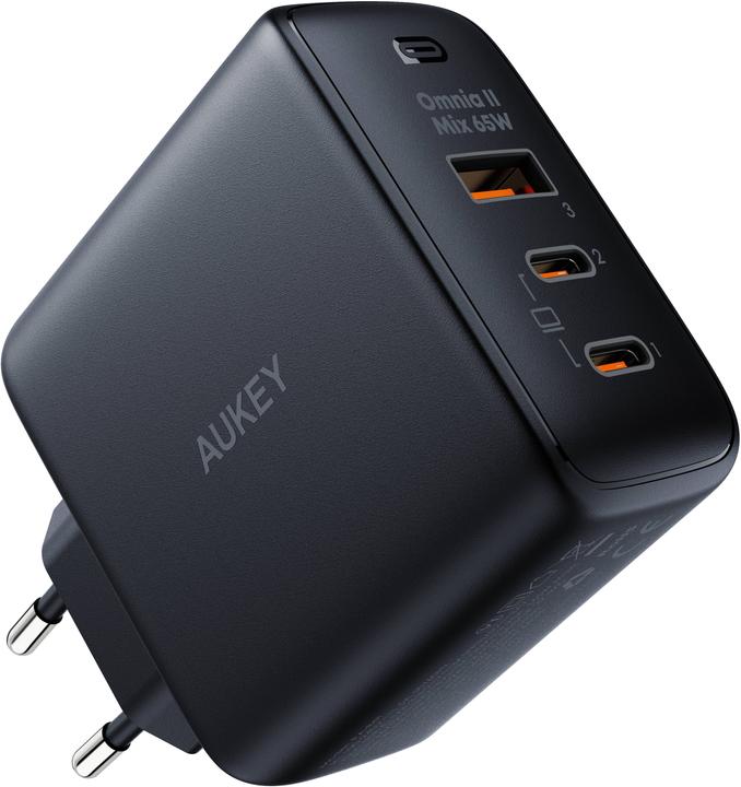 Image du produit Aukey OmniaMix II (65 W, 3 ports)