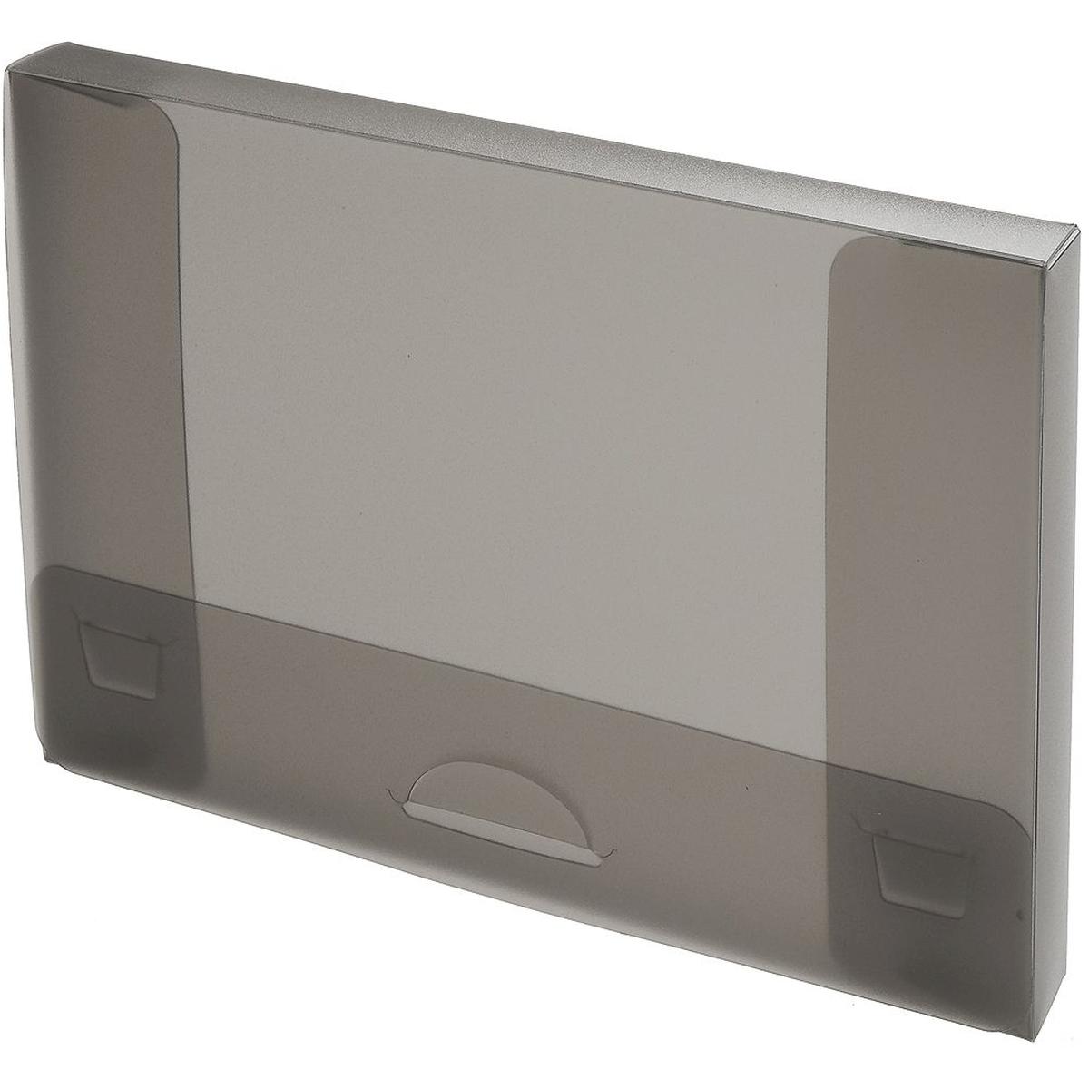 Foldersys, Mappe, Dokumentenbox A5 PP 27mm rauchtopas transluzent (A5, 1 x)