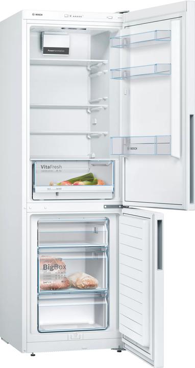 Immagine prodotto Bosch Hausgeräte Serie 4 KGV362WEAS, 308 L, SN-T, 4,5 kg/24h, E, scomparto per zona fresca, Bianco (308 l)