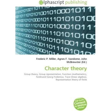 Character theory, Fachbücher