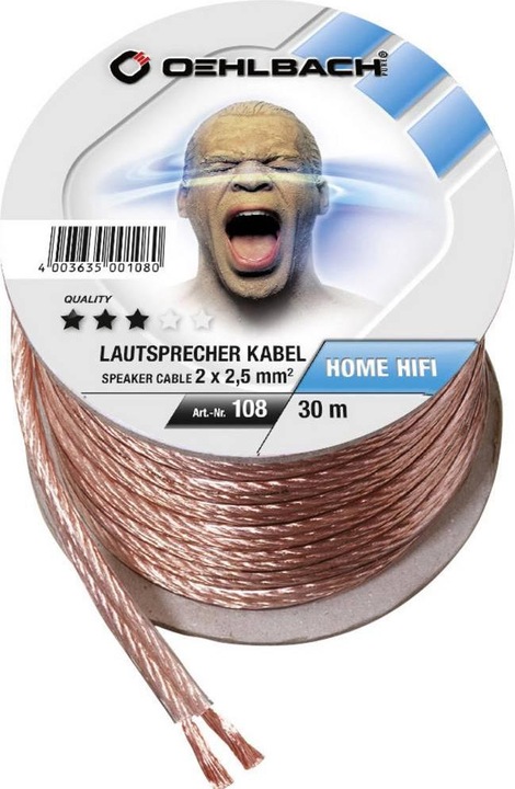 Produktbild Oehlbach Speaker Wire Sp25 (30 m, 2.50 mm²)