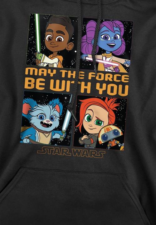 Produktbild Star Wars Young Jedi Adventure Among The Stars Kapuzenpullover (L)