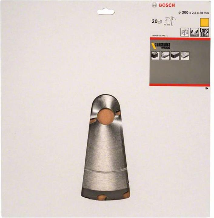 Produktbild Bosch Professional Zubehör PRO Wood Kreissägeblatt, 300 x 2.8 x 30 mm