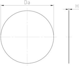 Produktbild Jacob Staubscheibe für Verschraubung M20Polyethylen, durchlässig