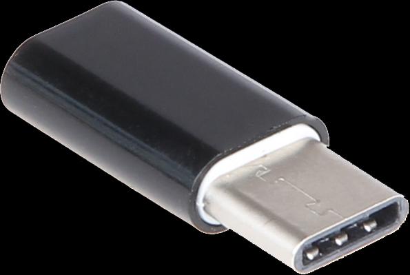 Produktbild Joy-it USB-Adapter Micro-USB Typ B (W) bis USB-C (M) (0.01 m, USB 2.0)