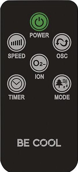 Produktbild Be Cool Turmventilator 85W mit Display (58 dB)