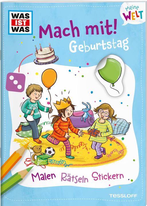 Immagine prodotto Tessloff WAS IST WAS Meine Welt Mach mit! Geburtstag (Tedesco, Katya Baier, 2023)