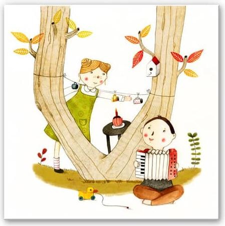 Image du produit Trenddeko Loske - Pique-nique (40 x 40 cm)