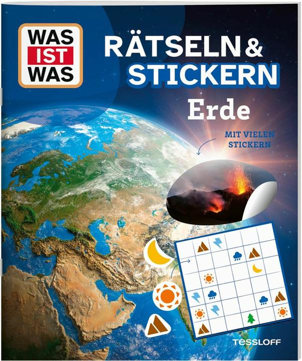 Actual product image Tessloff WAS IST WAS Rätseln und Stickern: Erde