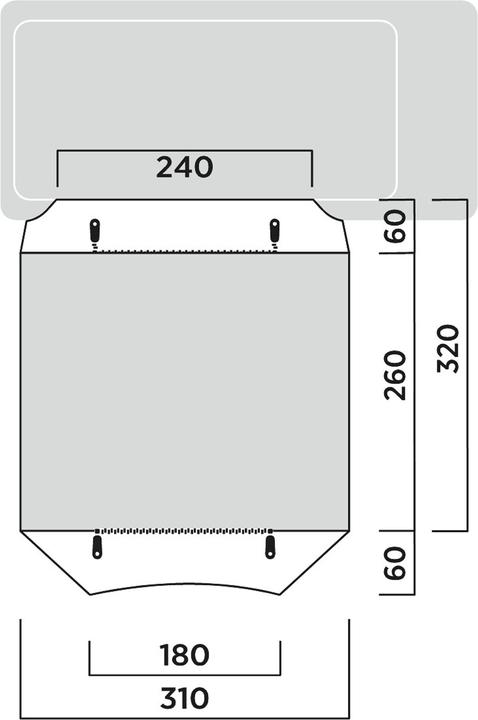 Produktbild Easy Camp Reine (Vorzelt, 13.69 kg)