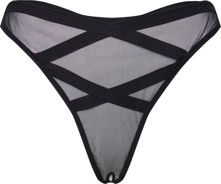 Produktbild Ulla Popken String, Mesh, Kreuzoptik (62)