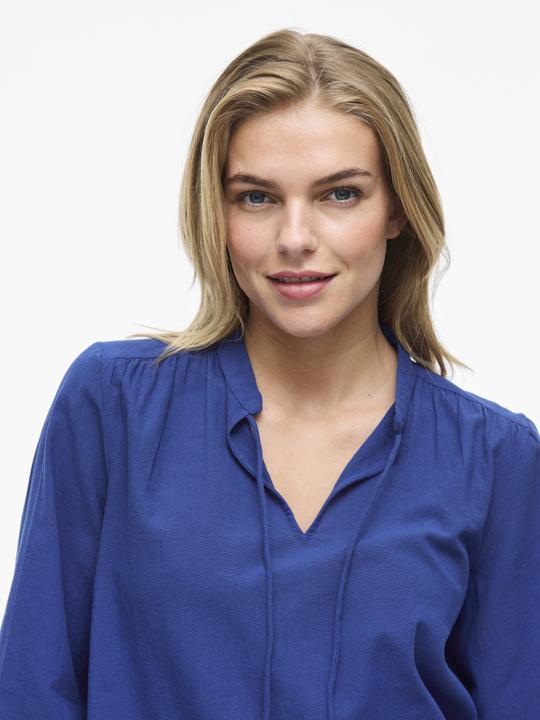 Actual product image Vila VIPETRA Split Neck Oberteil mit 3/4-Ärmeln (40)