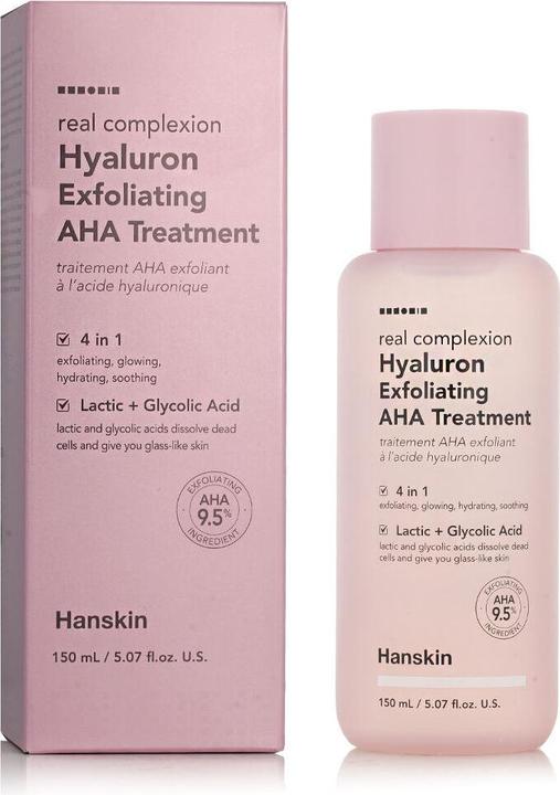 Actual product image Hanskin HANSKIN Hialuronowa kuracja złuszczająca z kwasami AHA 150ml (Cleansing scrub, 150 ml)