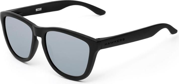 Actual product image Hawkers Unisex-Sonnenbrille One Silberfarben Schwarz Polarisiert (Ø 54 mm)