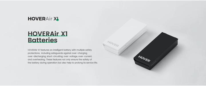 Actual product image HoverAir X1 additional battery WHI (Drone battery, HOVERAir X1)