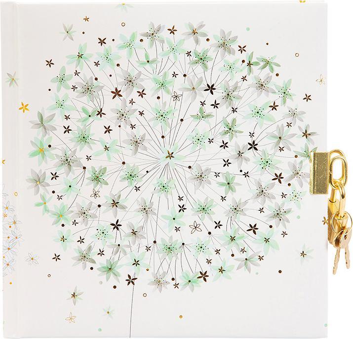 Goldbuch Tagebuch 16.5x16.5 96S.Flower (16.5 x 16.5 cm)