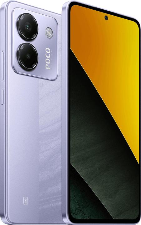 Actual product image Xiaomi Poco M7 Pro (256 GB, Purple, 6.67", Hybrid Dual SIM, 5G)
