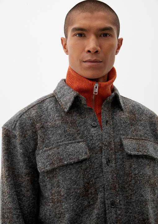 Immagine prodotto s.Oliver Hemd Hemd aus Wollmix (XL)