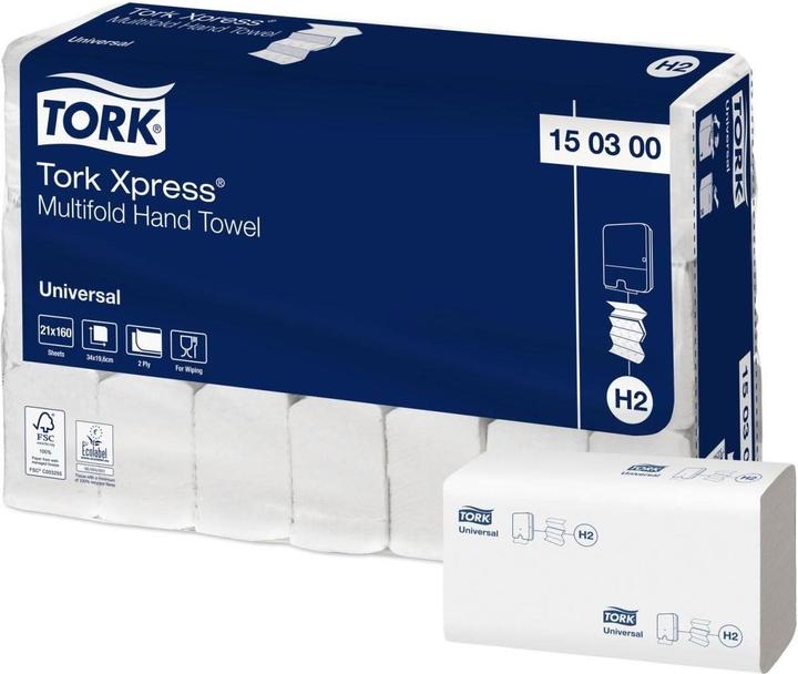 Actual product image Tork Papierhandtücher (21x)