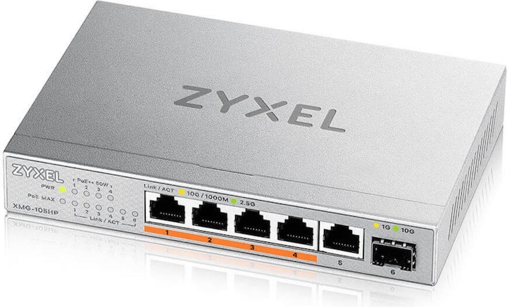 Actual product image Zyxel XMG-105HP (6 Ports)