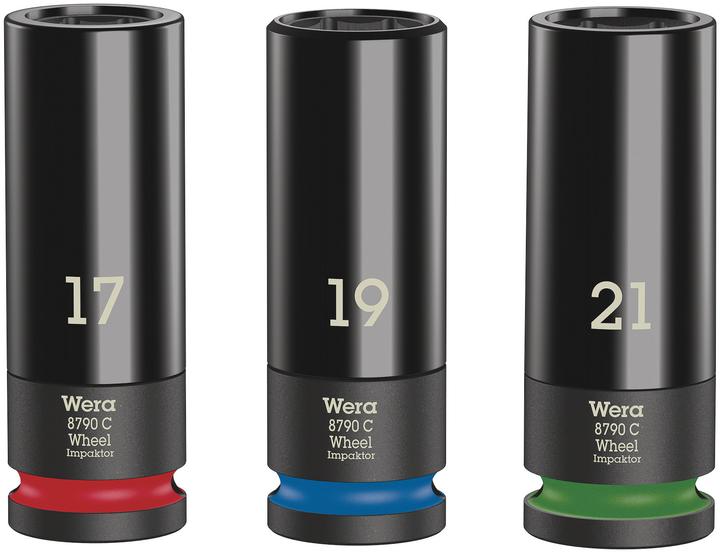 Wera Wielboor C Set 1 (19 mm, 17 mm, 21 mm)
