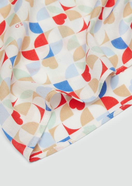 Produktbild S.Oliver Snood Lässiger Loop Schal aus Viskose mit All-over-Print