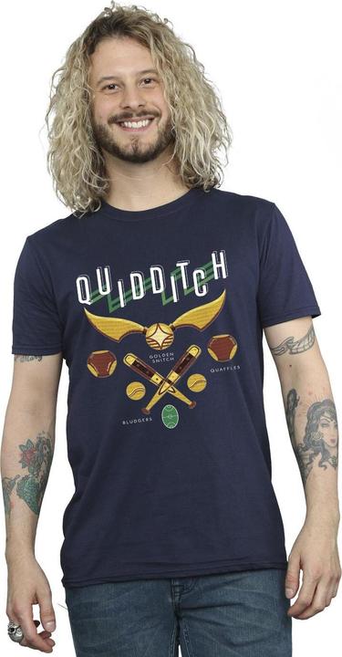 Image du produit - T-shirt QUIDDITCH BLUDGERS QUAFFLES - Homme (M)