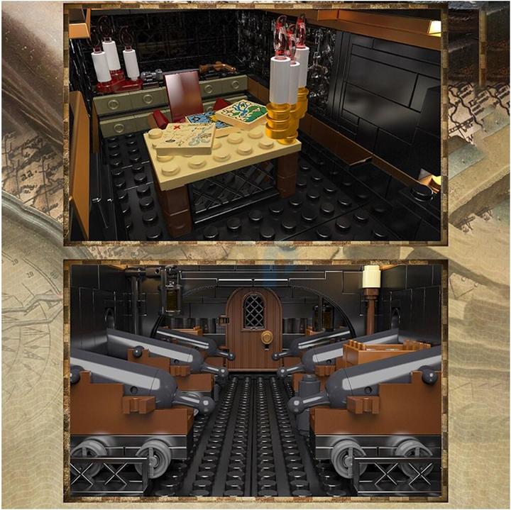 Image du produit Mould King 13186 - Black Pearl 2