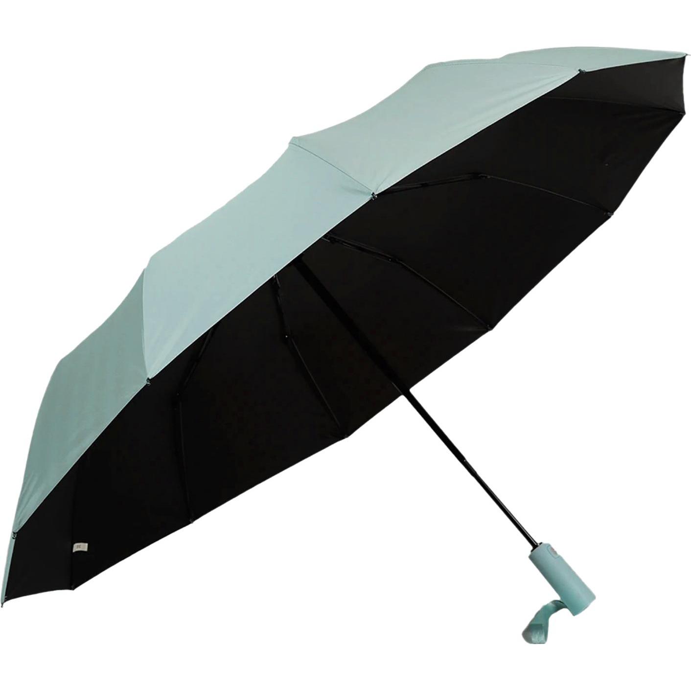 Oliver Weber Collection, Damen, Regenschirm, Automatik-Faltschirm für Damen, Blau