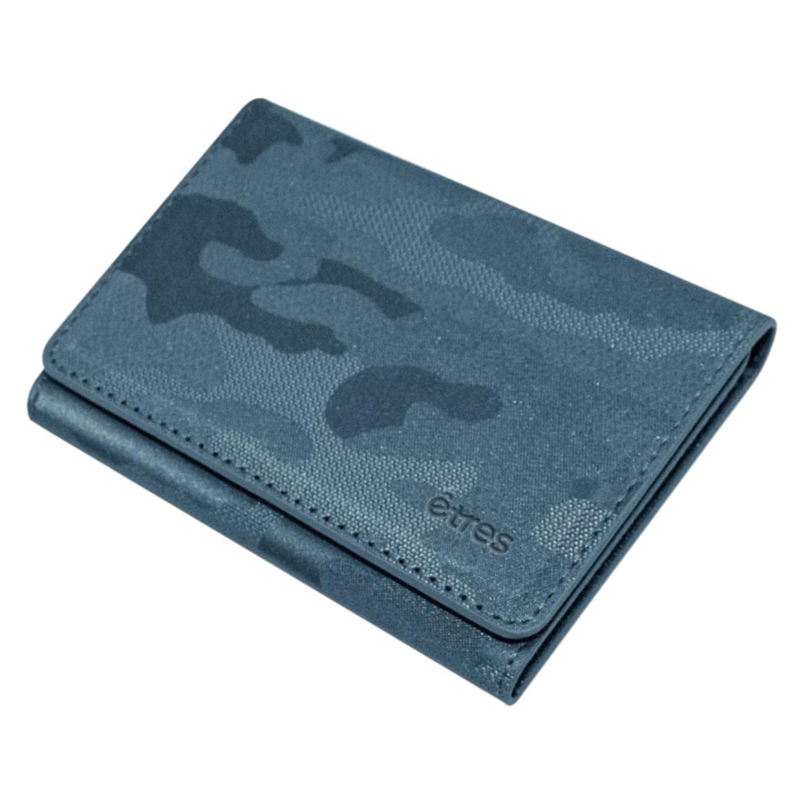 Techmade, Unisex, Portemonnaie, Etres Smart Wallet - Flach • Camo, Blau