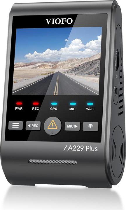 Produktbild Viofo A229 Plus Front dash camera with GPS (GPS-Empfänger, Sprachsteuerung, 2K)