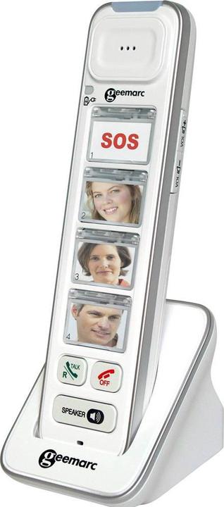 Image du produit Geemarc PhotoDECT 295 Combiné supplémentaire Touches Photo Blanc