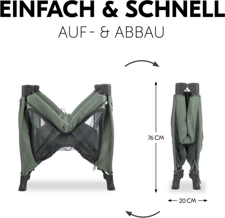 Actual product image Hauck Reisebett & Laufgitter Sleep N Play SQ Set