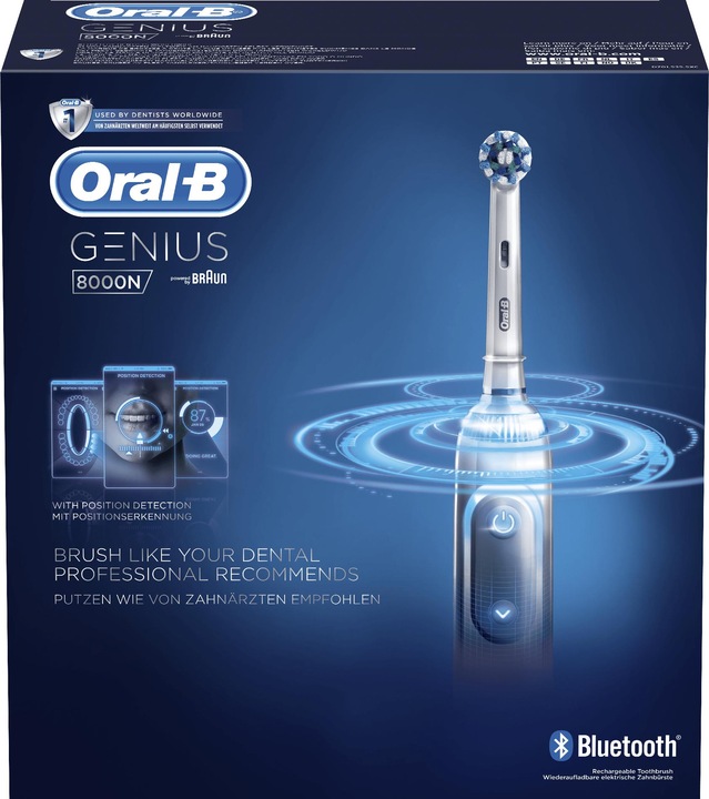 Actual product image Oral-B Genius 8000N (Oscillating toothbrush)