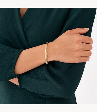 Immagine prodotto Fossil Gioielli Bangle (6.10 cm, Acciaio inossidabile, Vetro)
