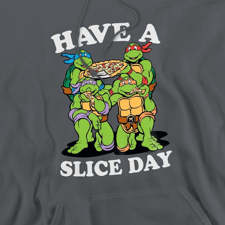 Immagine prodotto Teenage Mutant NT Have A Slice Day Felpa con Cappuccio Uomo (XL)