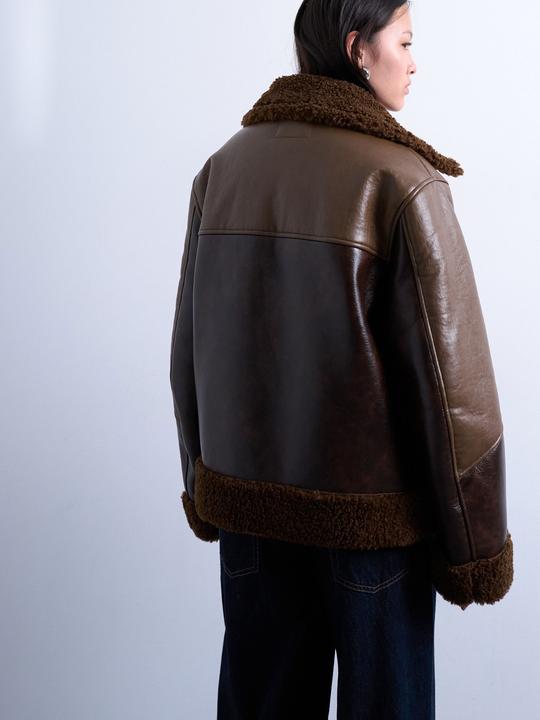 Immagine prodotto Topshop TSJULIE Jacke Lederjacke (M)
