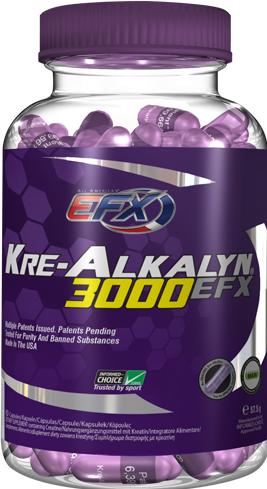 Actual product image EFX Kre-Alkalyn (120 Piece, Capsules, 57.50 g)