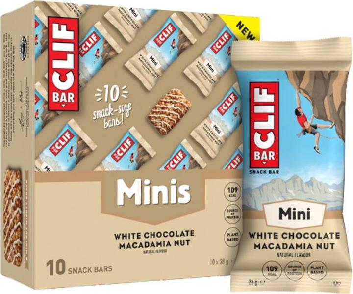 Produktbild Clif Bar White Chocolate Macademia Nut (Macadamia, Weisse Schokolade, 10 Stk., 28 g)
