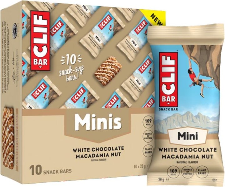 Produktbild Clif Bar White Chocolate Macademia Nut (Weisse Schokolade, 10 Stk., 28 g)