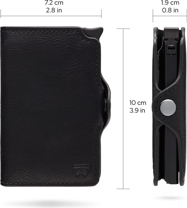 Produktbild Only-Bags.Store ID-Karten- und Ausweishalter mit RFID-Schutz und Geldklammer