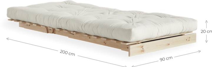 Produktbild Karup Design Roots 90 (Bettsofa, 1-Sitzer)