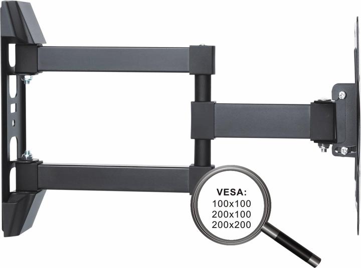 PureMounts PM-FM12-200, Support mural (Mur, 30 kg, 23" - 42")