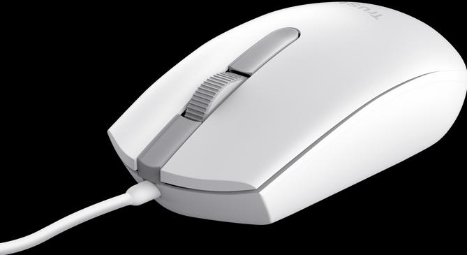 Productafbeelding Trust TM-101W MUIS ECO WIT (Bedraad)