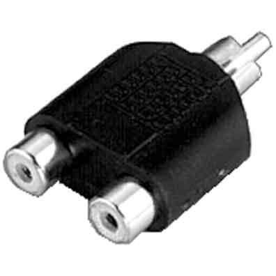 E+P GS 18 RCA 2 x RCA Nero Cavo interfaccia/adattatore, Adattatore audio, Nero