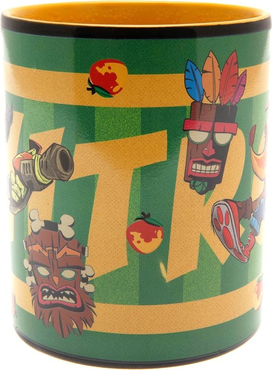 Image du produit Crash Bandicoot Mug à changement de chaleur Mega (460 ml, 1 x)