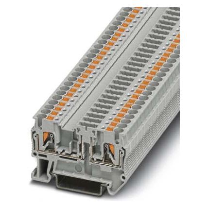 Phoenix Contact PTC 2,5-TG 3270088 Trennklemme Polzahl: 2 0.14 mm² 2.50 mm² Grau 50 St., Elektronikkabel + Stecker, Grau