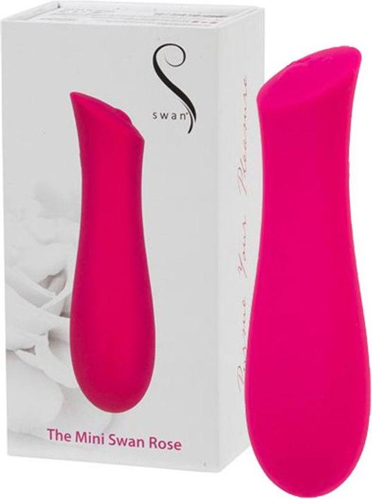 Swan Vibes Mini Swan Rose Vibrator Pink
