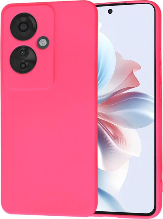 Actual product image Techsuit - SoftFlex - Oppo Reno11 F - Hot Pink (Oppo Reno 11)