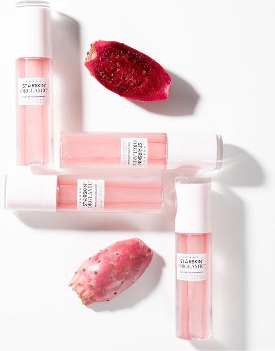 Produktbild Starskin - ORGLAMIC Pink Cactus Hydrating & Glow Serum Mist (80 ml)